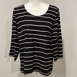 Joie Long sleeve black blouse
